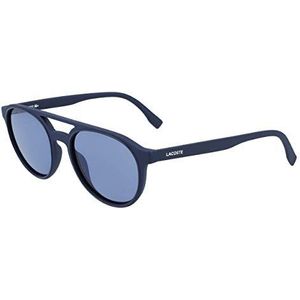 Lacoste Uniseks L881s-414 zonnebril, blauw, één maat, blauw, één maat, Blauw