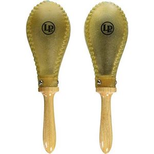 Latin Percussion LP395 Maracas van leer, beige, 2 stuks