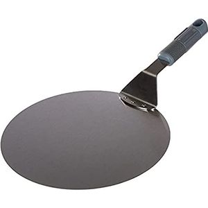 Ibili Roestvrij staal 725200 taart- en pizzaschep, rond, 25 cm, roestvrij staal