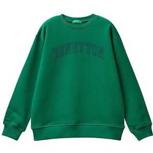 United Colors of Benetton Shirt G/C M/L 3j68c10d4 Trainingspak voor kinderen en tieners (1 stuk), Bosgroen 1u3