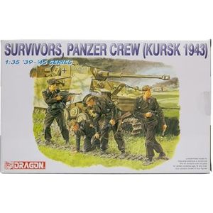 Dragon 1/35 Survivors, Panzer Crew, Kursk 1943 #