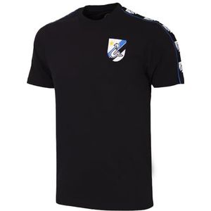 FC Internazionale Milano S.p.A. Taper T-shirt, uniseks, volwassenen, zwart, XL