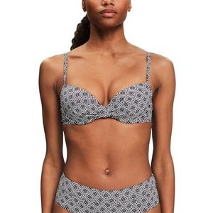 ESPRIT Baudin Beach Rcs Pad.Bra bikinitop voor dames, zwart.