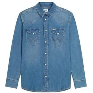 T-shirt western, Lavage moyen, S