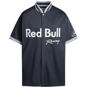 Red Bull Racing X Pepe Jeans Rbr Sports Jersey Poloshirt voor heren (1 stuk), Blauw (Dulwich Blue), M