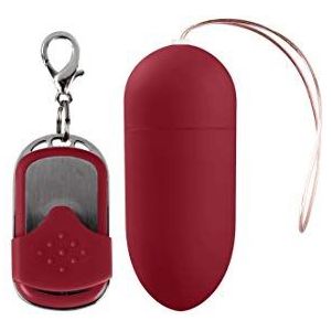Shots Shots Toys - Big 10 Speed Remote Vibrating Egg - Red