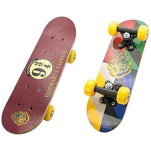 Harry Potter Mini-skateboard, hout, 43 x 12 x 8 cm