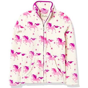 Hatley Fleecejack voor meisjes van polyester en fleece, twinkle unicorns