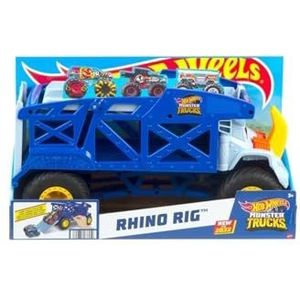 HOT WHEELS Totaal - Hot Wheels monstertrucks Rhino RIG Vehicle, HFB13