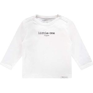 Noppies U Tee Ls Hester Text, Unisex Baby T-Shirt, Wit (C001), 50, wit (C001)