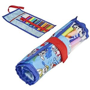 CERDÁ LIFE'S LITTLE MOMENTS - Paw Patrol Kit | Bevat kleurpotloden, markers, gum en puntenslijper - Officiële Nickelodeon-licentie, Kleurrijk, Kleurkoffer