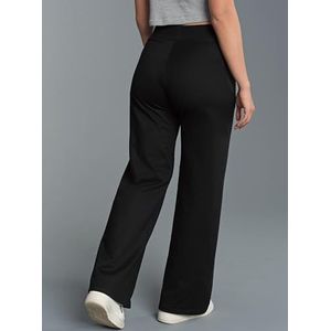 TRIGEMA Pantalon de jogging à jambes larges, Noir, S