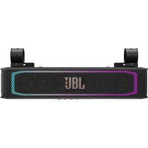 JBL RallyBar 21 inch universele Bluetooth soundbar voor voertuigen en boten met 8 waterdichte luidsprekers, 150 W RMS versterker, ledverlichting, professioneel geluid en standaard