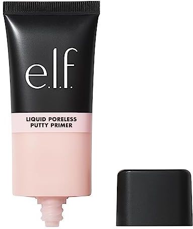 e.l.f. Poriënvrije vloeibare primer, hydraterende vloeibare primer voor het gezicht voor een gladde teint, hecht aan make-up voor een lange houdbaarheid, veganistisch en dierproefvrij