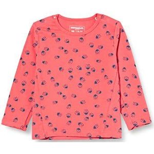 Imps & Elfs G Regular T-shirt Ls Bellville AOP lange mouwen baby meisje, roze (Rose Of Sharon P472)