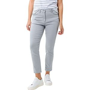 Brax damescapribroek slim fit Lesley S Style Cotton Stretch, Lichtgrijs