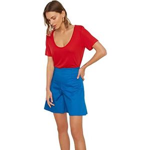 Trendyol bermuda shorts voor dames, Blauw