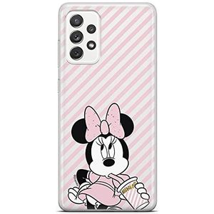 ERT GROUP Samsung A52 5G / A52 LTE 4G / A52S 5G Hoes Origineel en officieel gelicentieerd Disney Minnie and Mickey 017 Hoes perfect aangepast aan de vorm van de mobiele telefoon, gedeeltelijk transparant