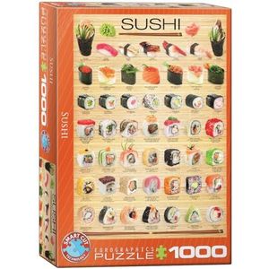 EuroGraphics EG60000597 sushi-puzzel (1000 stuks)