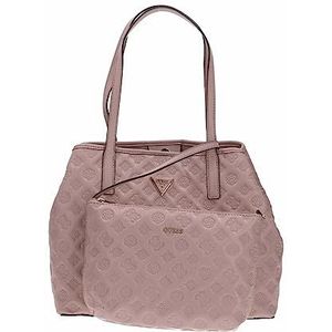 Borsa Donna Guess Vikky Tote met tas roze reliëf, multilogo BS23GU28 LF699523, rozenblaadjes, Modern