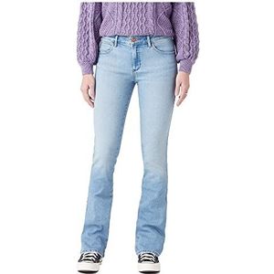 Wrangler Dames jeans bootcut, Witte hazelnoot