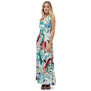 Desires Robe Longue Sans Manches Destiny Femme, Multicolore (0011p Gardenia Print), S