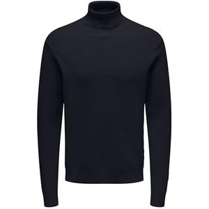 Only & Sons Sweater Homme, Bleu Marine, XS