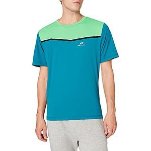 Pro Touch Aksel T-shirt voor heren, Blauw/Groen
