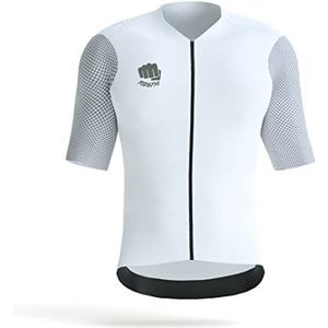 Ridefyl Mahora Unisex volwassenen zomer shirt wit M, Wit.