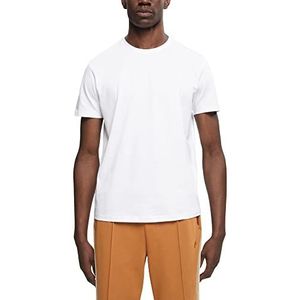 ESPRIT Collection 993EO2K301 T-shirt voor heren, Wit