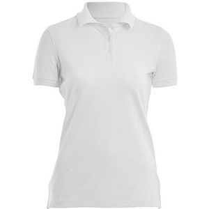 HRM Heavy Stretch W poloshirt, wit (wit 02-wit), S, dames, Wit (wit 02-wit)