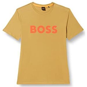 BOSS Thinking 1 T-shirt voor heren, Medium Beige 261