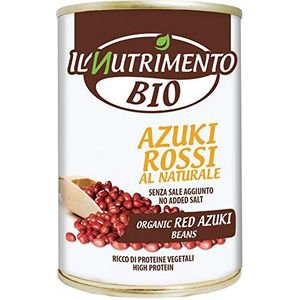 IL NUTRIMENTO Azuki natuurlijk rood zoutvrij 12 x 400 g