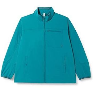 s.Oliver Big Size Herenjas, blauw/groen, 4XL, Blauw/Groen