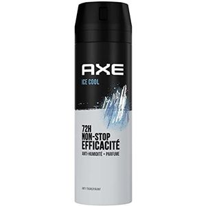 Axe Anti-transpirant voor heren, Ice Cool 72 uur, vochtbescherming, 200 ml
