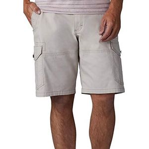 Lee Extreme Motion Swope Shorts Cargo, Stone, 50 FR heren, Steen
