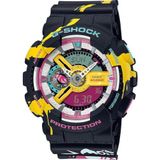 Casio G-Shock X League of Legends Analoog Digitaal Jinx Edition GA-110LL-1AER horloge