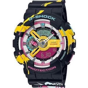 Casio G-Shock X League of Legends Analoog Digitaal Jinx Edition GA-110LL-1AER horloge
