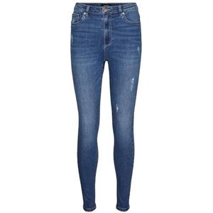 VERO MODA Vmsophia Hr Skinny Jeans Gu3288 Ga Noos Skinny Jeans voor dames, Medium blauwe denim