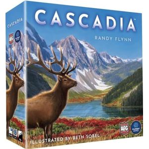 Alderac Entertainment Group (AEG) - Cascadia - Board Game - Base Game - Voor 1-4 spelers - Vanaf leeftijd 10+ - Engels