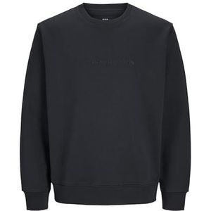 Jack & Jones Rddryder Sweatshirt met ronde hals Sn trainingspak voor heren, zwart.