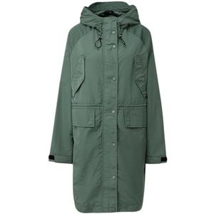 s.Oliver Parka pour femme, Vert 7816, S