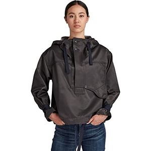 G-STAR RAW Losse anorak voor dames, grijs (cloack C896-5812)