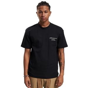 JACK & JONES Jprblasanchez Branding Tee Crew Neck Sn T-shirt voor heren, zwart.