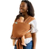 Moby Wrap Evolution babydraagdoek, elastisch, caramel