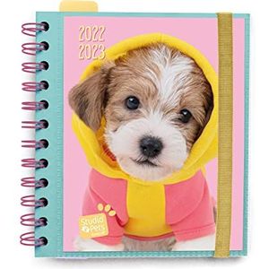 Grupo Erik AEEDPM2212,Officiële Studio Pets Dogs Schoolagenda 2022 2023 - Dagagenda 11 Maanden 2022 2023 - 1 Dag Per Pagina - Planner 2022 2023 - Afsprakenplanner - Dagboek - Dagelijkse Planner