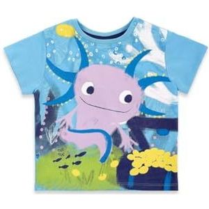 Tuc Tuc Baby jongen T-shirt met korte mouwen in blauw met print, blauw, 1 jaar, Blauw