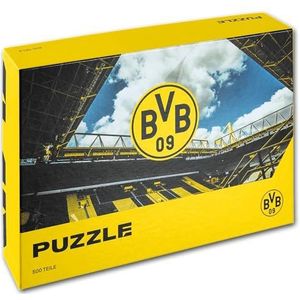 Borussia Dortmund 23331100 BVB Puzzel 500 stukjes, meerkleurig, 50 x 35 cm