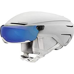ATOMIC Savor Visor Stereo Ski Helmet Uniseks Volwassenen, Wit, 55/59 cm