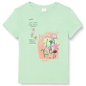 s.Oliver T-shirt met korte mouwen T-shirt met korte mouwen voor meisjes, Groen 7300